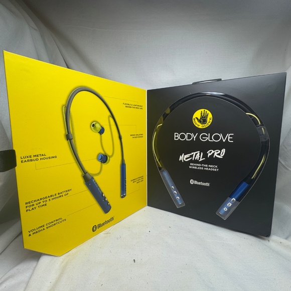 Body Glove Headphones Metal Pro Behind the Neck Wireless Headset - Picture 3 of 5